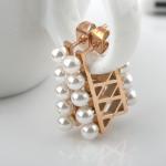 Stainless Steel Pearl Earring, Stainless Steel Jewelry Earrings Fashion Jewelry