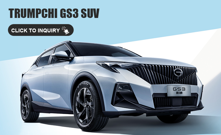 2023 GAC TRUMPCHI GS3 Secondhand Chinese Suv 4wd ABS Yes 5 Seats for City Trip Manual Gear Box
