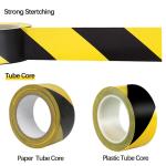 Customized Logo PVC Floor Road Marking Tape Jumbo Roll For Caution Signage