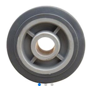 Quality Polyolefin Core Caster Parts Thermoplastic Rubber Wheels wholesale