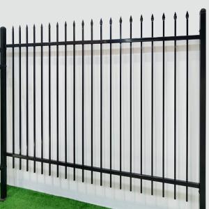Quality Ornamental Aluminum Fencing Tubular Steel Fence 1.5M Yard Fence wholesale