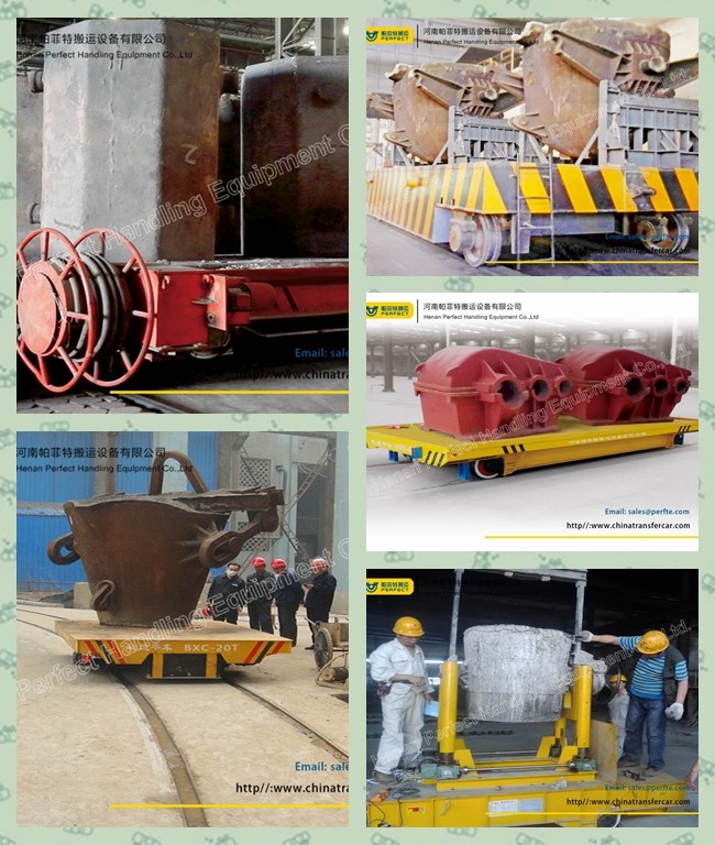 Cable Drum Power 2t Material Transfer Cart Electric Heavy Loads