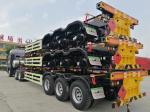 Heavy-Duty Container Chassis Semi-Trailer Truck Optimal Strength for Global