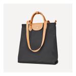 35cm Women Nylon Bags Double Handle Vertical Laptop Briefcase