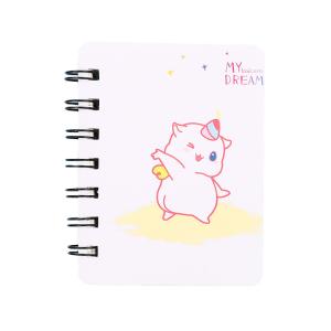 China a7 Diary Journal Notebook spiral Cartoon Printed With 80 Sheets on sale