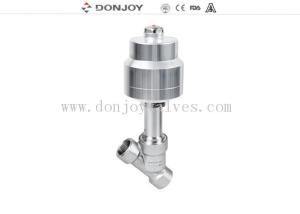 Quality Steam Stainless Steel Actuator Angle Seat Valve with 2&quot; BSP wholesale