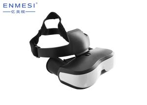 Quality 200 Inch Helmet Head Mounted Display 3D With HDMI High Resolution Big Screen wholesale