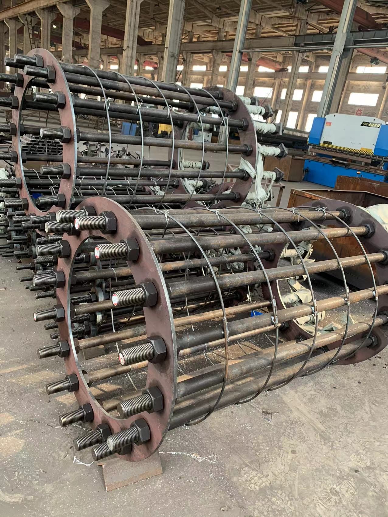 Class 8.8 HDG Anchor Bolt System For Power Transmission Steel 800 N/Mm2