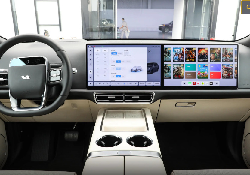 Leading Idea L9 2022 L9 Max version Electrical Car Large SUV 6 Seats EREV