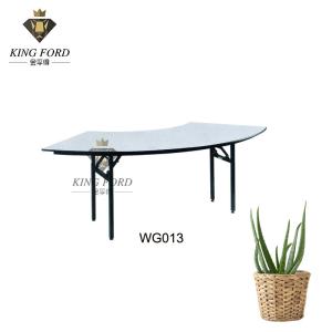 Quality OEM ODM Hotel Banquet Table 30*30*1.2mm Iron Powder Coated Dining Table wholesale