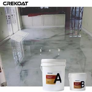 Quality Slip-Resistant Metallic Epoxy Floor Coating For Indoors And Outdoors wholesale