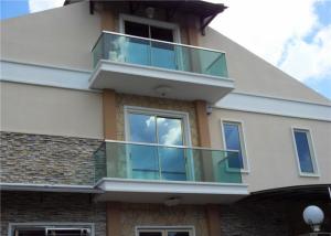 Quality Balcony Frameless Glass Railings Aluminium U Channel Glass Balustrade wholesale
