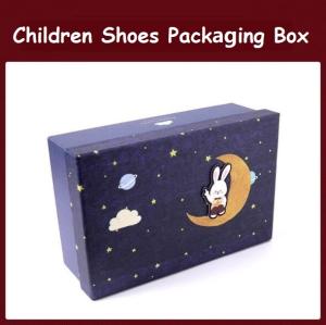 Quality 230gsm Cardboard Shoe Packaging Boxes Offset Printing Glossy Lamination wholesale