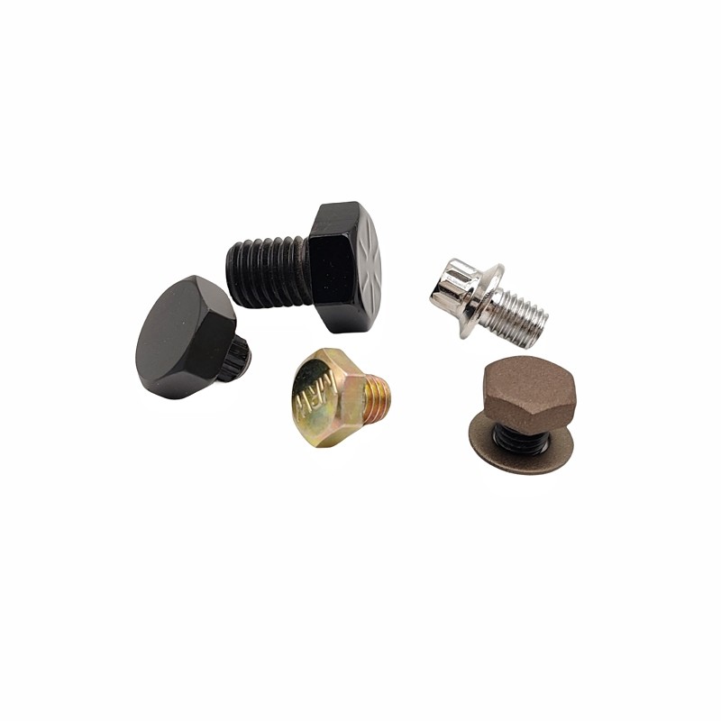 High Strength External Hexagon Screw Oxidation Blackening Carbon Steel External Hexagon Decorative Nail