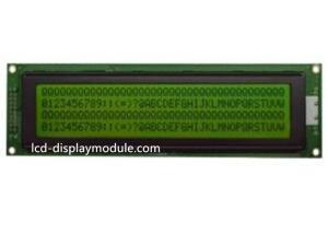 Quality Yellow Green Super Twisted Nematic Display COB Resolution 40x4 For Education wholesale