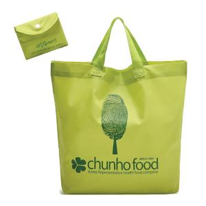 Quality Reusable tote 190T 11x9cm Nylon Folding Shopping Bag wholesale