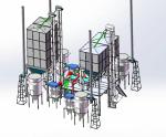 Professional Activated Carbon Plant Machinery PLC Control Reliable Performance