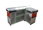 Double Colours Store Cash Register Stand Metal Customized Checkout