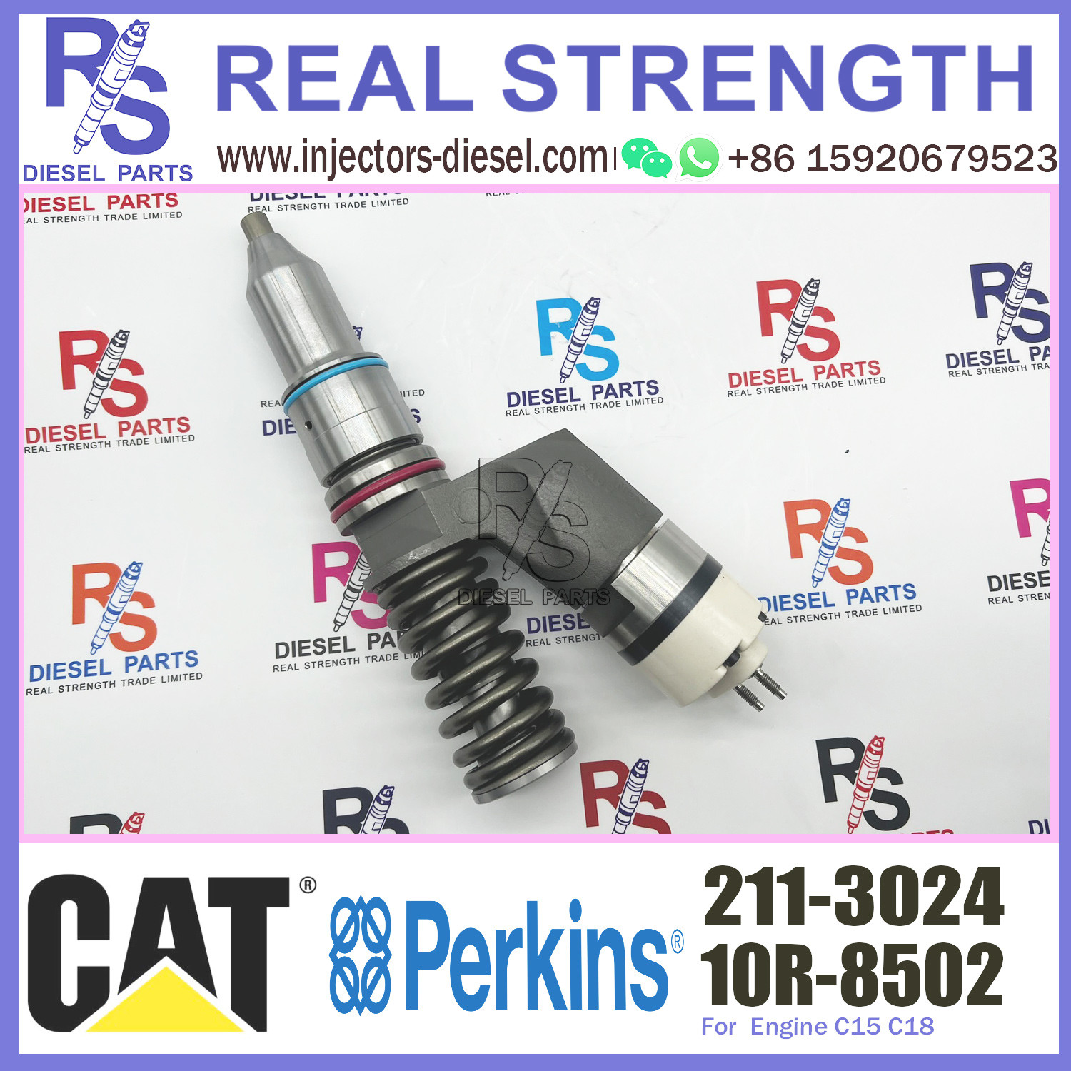 Common Rail Injector 211-3024 10R8502 Diesel Injector Assy 211-3024