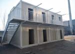 Stainless Steel Door Living Container Home UPVC Sliding Window With Bearing