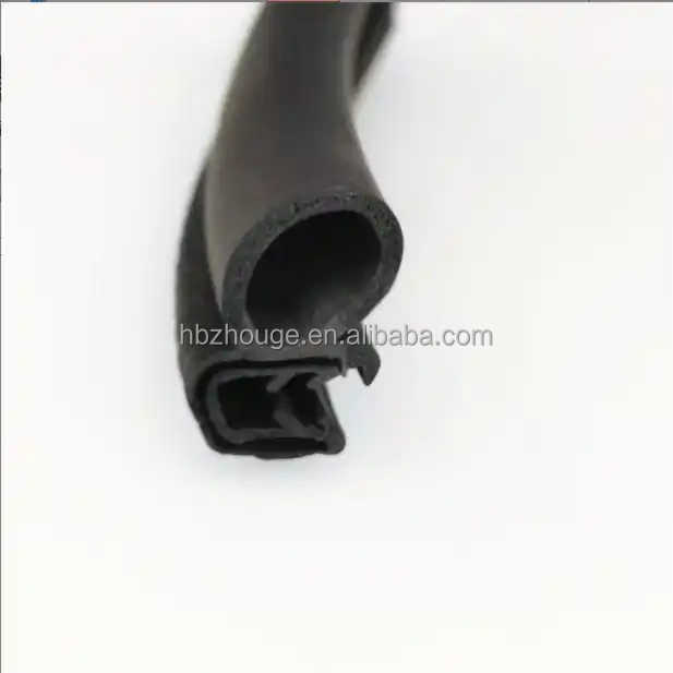 EPDM Rubber Gasket for Automotive Window Side Bulb Sound Isolation Weather Stripping