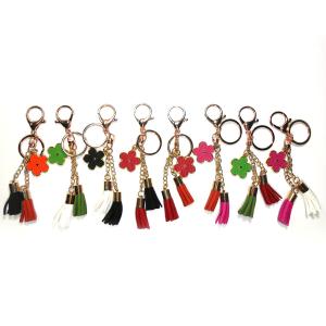 Quality Yellow Small Tassel Keychain wholesale