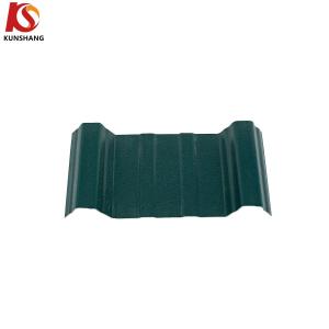 Quality Yellow 910mm Soundproof Modern Style Corrugated Plain Roof Tile for Outdoor using ASA UPVC Material wholesale