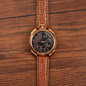 Quality Sophisticated Quartz Leather Watch Water Resistant 23cm Band Length wholesale