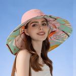Cross-border new double-sided fisherman hat female summer increase visor visor