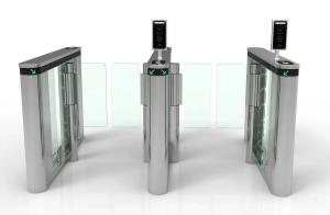 Quality 55-65 Persons/Min Gym Access Control Fastlane Turnstiles IP54 wholesale