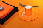 Biodegradable Disposable Dinnerware Set , 33x33cm Compostable Plates And Cutlery