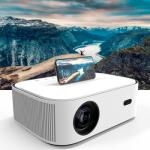 Multimedia Led Android Projector 500 ANSI 1080P Zoom Full HD For Home