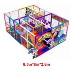 Purple Yellow Indoor Soft Play Playground Children Adventure Amusement Play