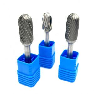 Quality 12mm Head 6mm Cylindrical Carbide Burr Tungsten Carbide Burr Bits wholesale