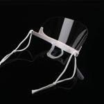 Fog Proof Ergonomic ABS PET Transparent Mouth Cover