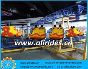 Quality Factory Direct Price Mini Roller Coaster Type Family Safety Kiddie Amusement Spinning Roller Coaster wholesale
