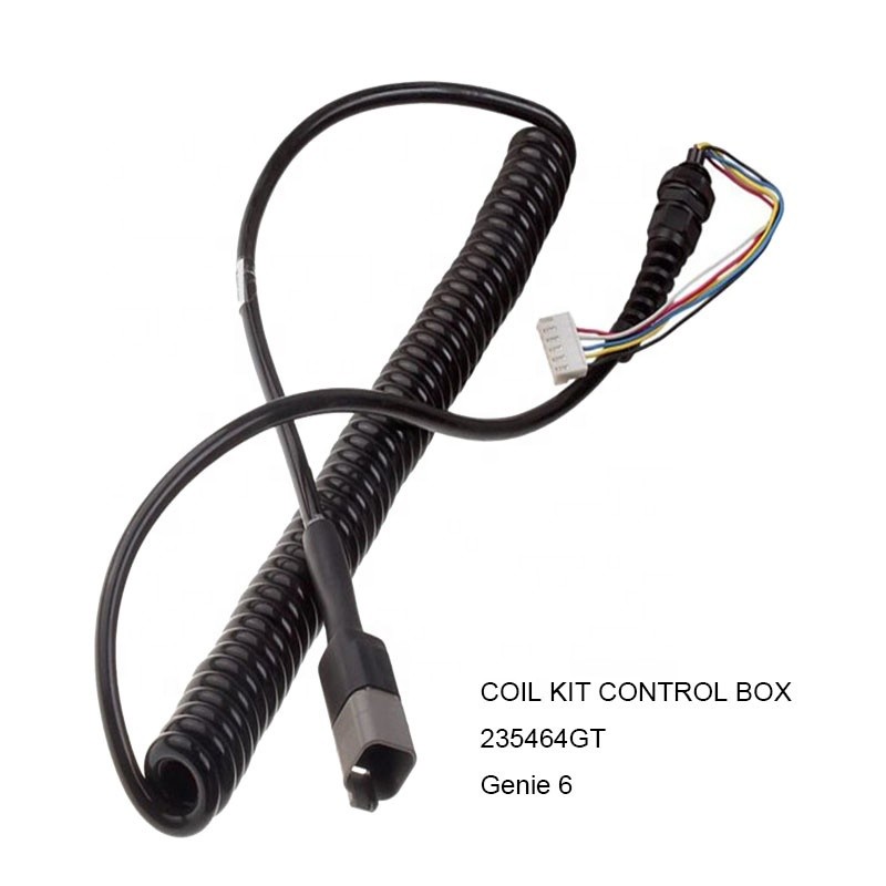Genie 235464GT Coil Cord Scissor Lift Spare Parts For Gen 6 Control Box 1256727