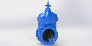 Quality EPDM Resilient Seated Gate Valve Handwheel Or Top Cap Available wholesale