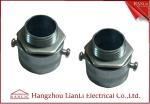 Zinc Electro Galvanized Flexible Conduit Adaptor for GI Conduit Pipe , Male
