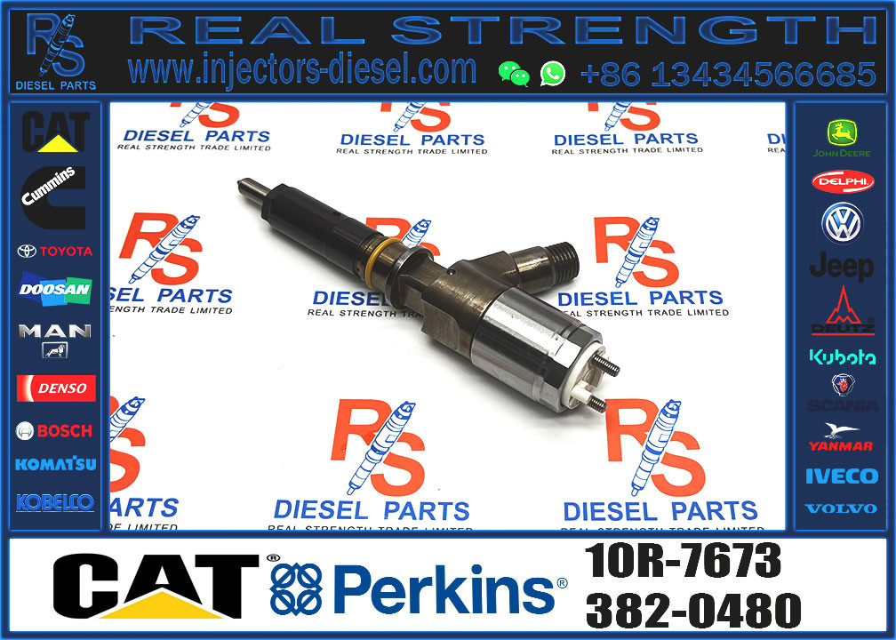 Common Rail C6.6 Diesel Engine Fuel Injector 10R-7673 321-3600 320-0677 320-0690 320-0680 2645A709