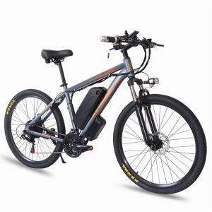 Quality 6061 Alu Electric Fat Tyre Mountain Bike 45 - 50km Electric Mode Range 15Ah wholesale