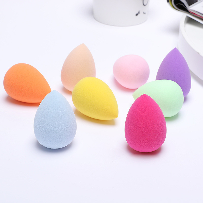 Water Droplets Cosmetic Puff Face Liquid Foundation Makeup Sponge Gourd Puff Wet and Dry Sponge Do Not Eat Powder Beauty