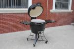 56cm SGS Black 22 Inch Kamado Grill Glazed Treatment Surface