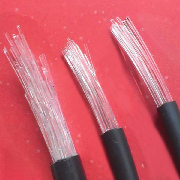 Factory Outlet POF 10mX 6mm Outer Diameter PVC PMMA Plastic Black Jacket Glow