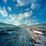 Steel Space Frame For Suspension Structures In Airport Terminals Enhancing