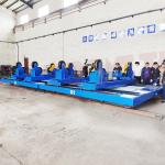 6 Tons Industrial Rail Trolley , Material Spray Booth Warehouse Transfer Cart