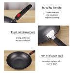 Wholesale TOP Seller Cookware 32/34 CM Fry Woks Cast Iron Cooking Pan Big Frying