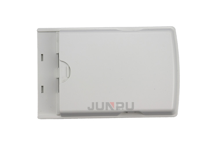 Indoor Wall Mounted Mini 2 Port FTTH Fiber Optic Face Plate