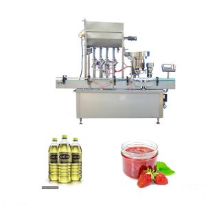 Quality Pneumatic System Essential Oil Filling Machine For Soy Bean / Palm / Oliver Oil wholesale