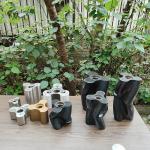 Piston Industrial FPM Rubber Lobe Pump Durable For Chemical Slurry